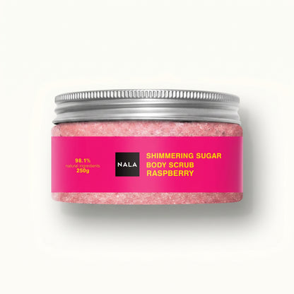 Scrub Zahăr Strălucitor PINK - Zmeură
