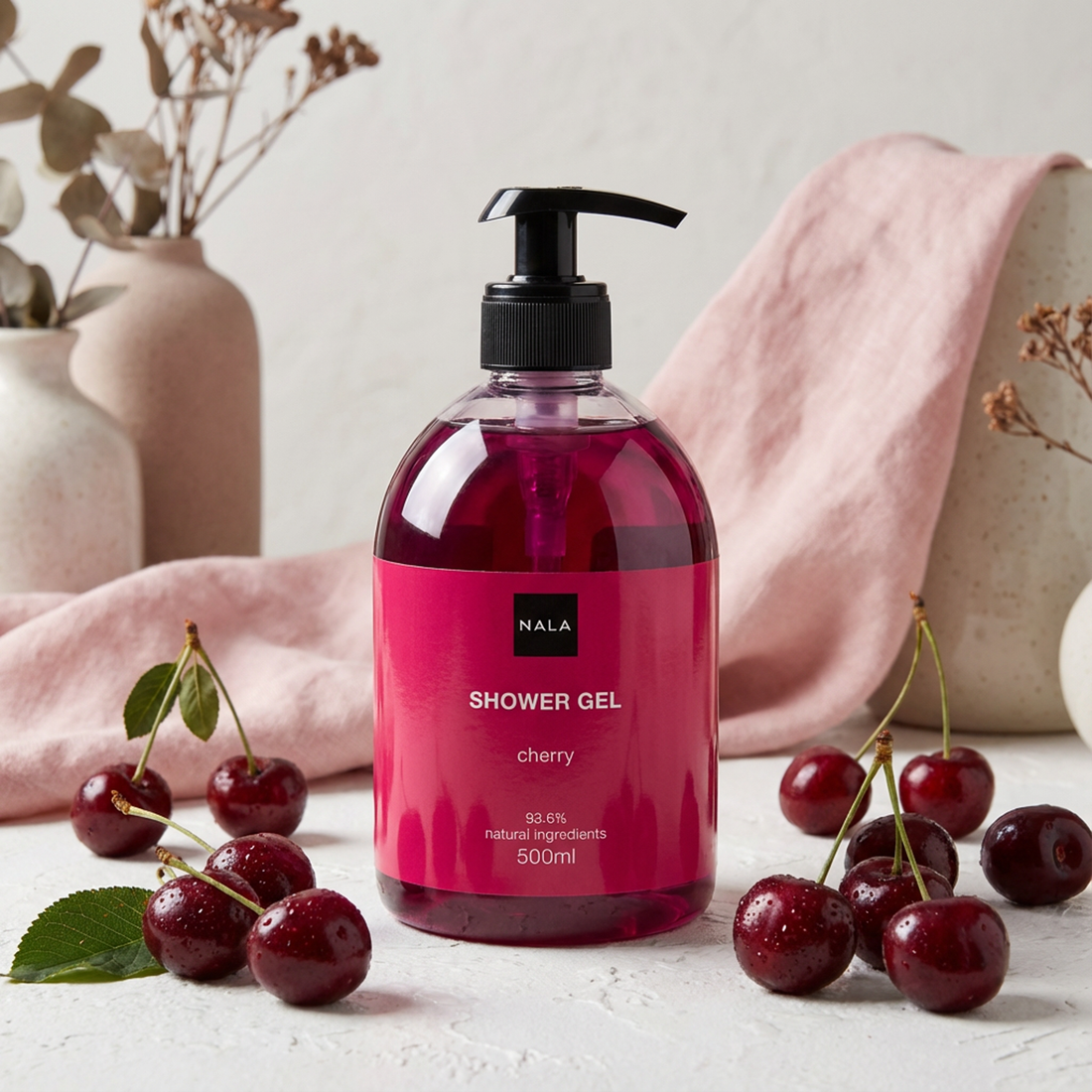 Gel de duș - Cireșe