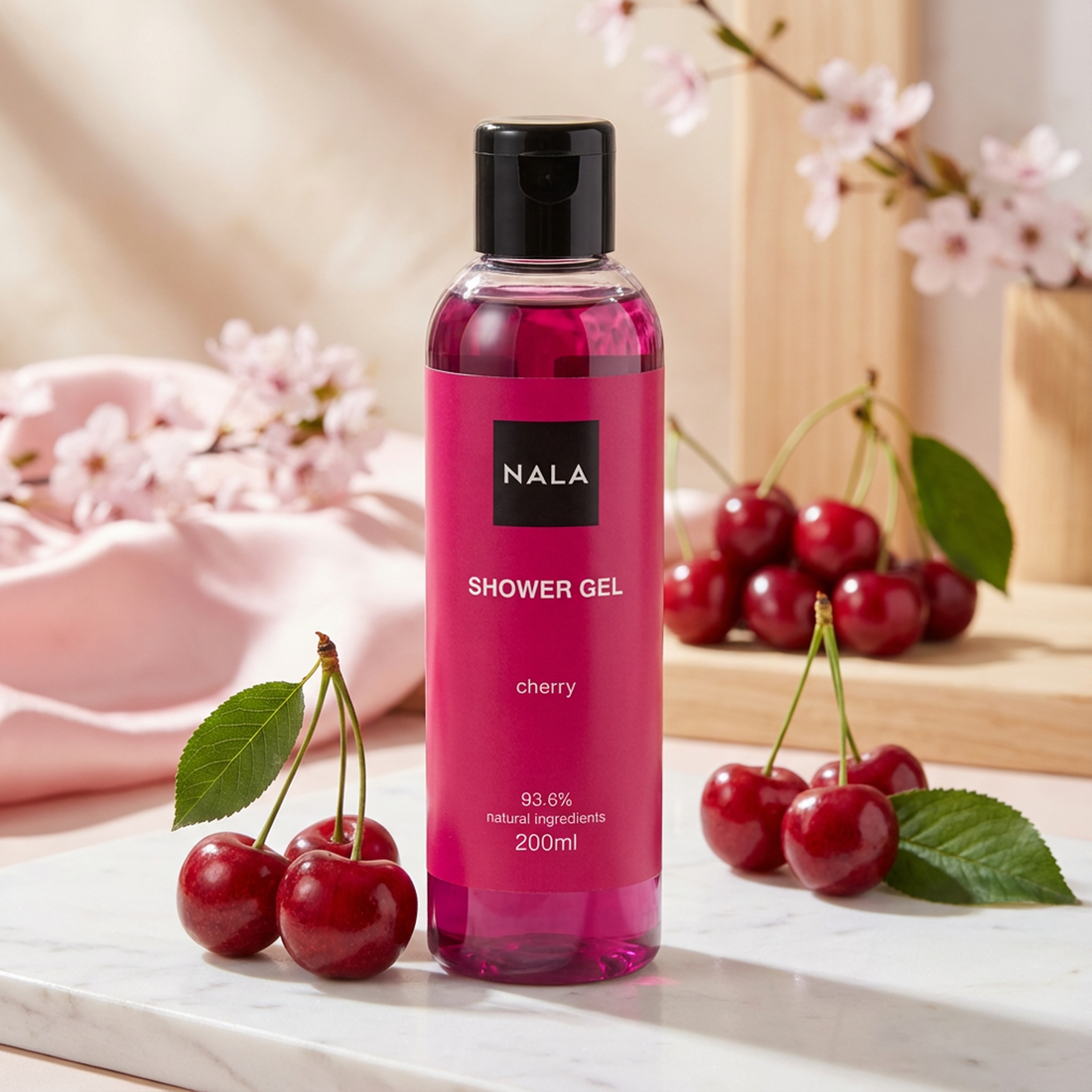 Gel de duș - Cireșe