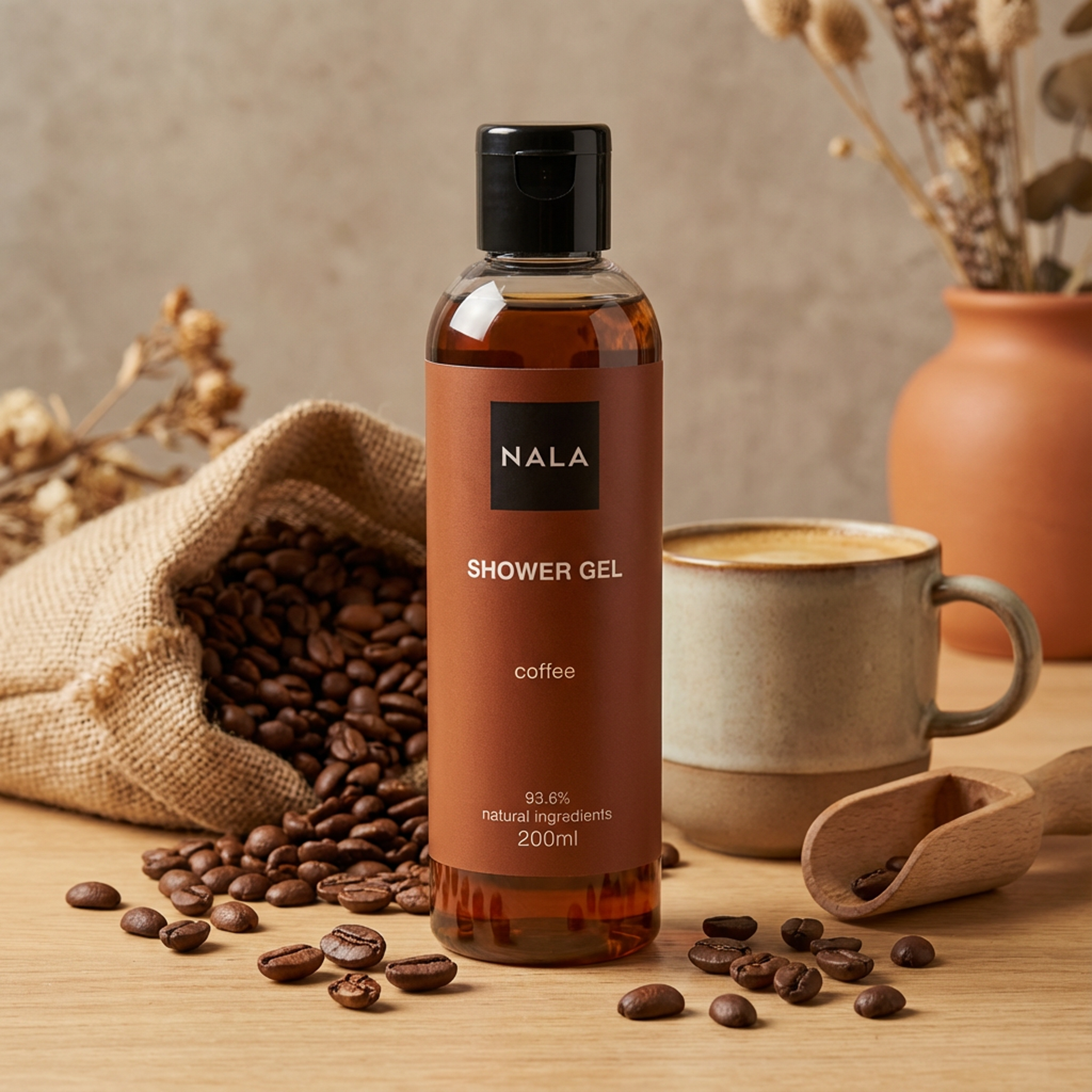Gel de duș - Cafea