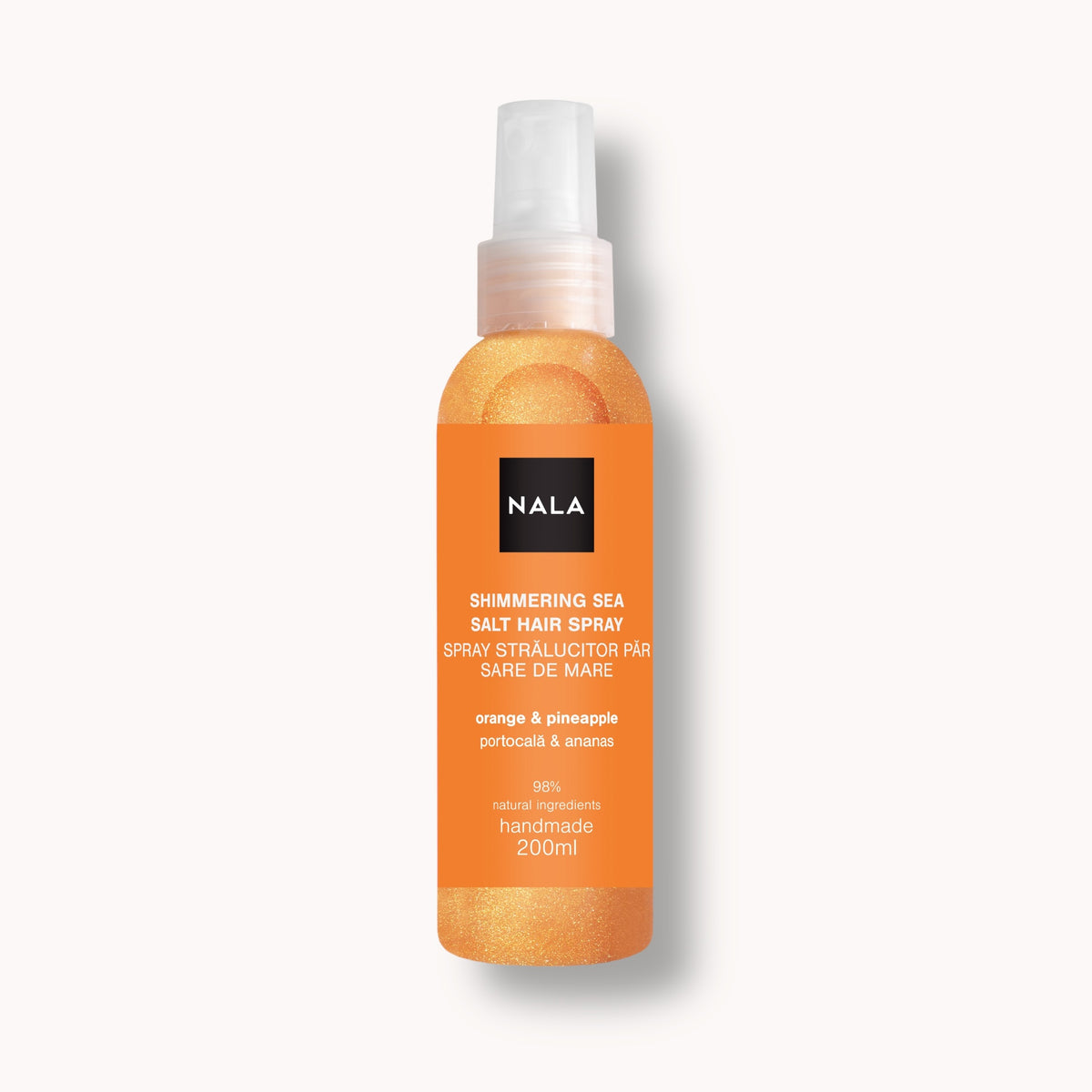Spray Strălucitor Păr Sare de Mare - Portocală & Ananas