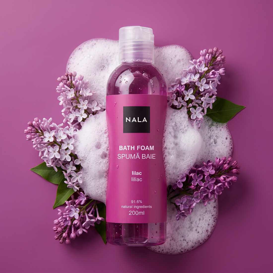 Spumă Baie - Liliac