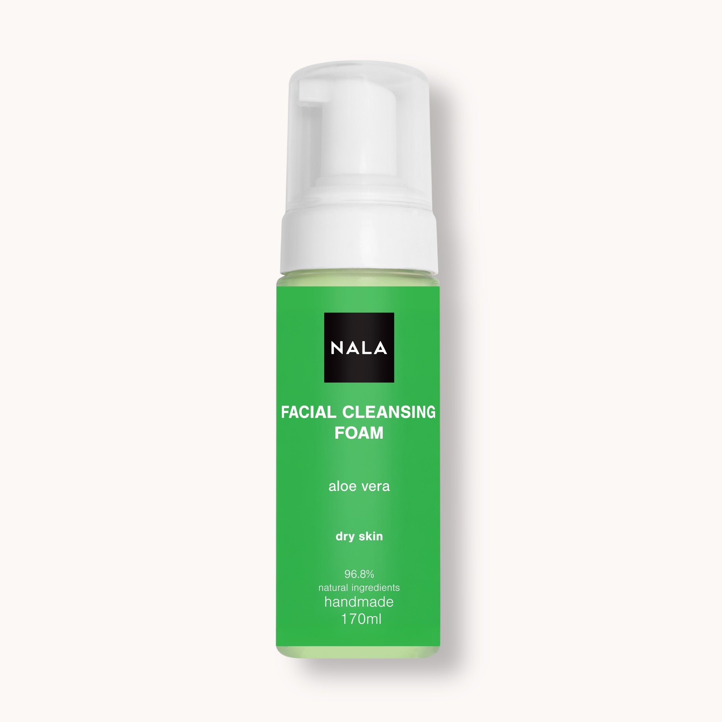 Spumă Curățare Ten Uscat - Aloe Vera