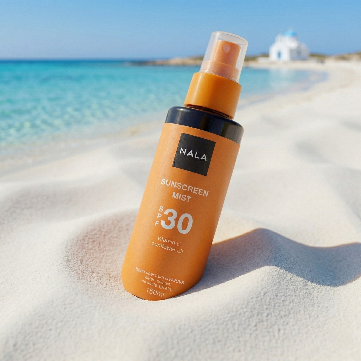 Spray Mist protecție solară SPF 30 - Vitamina E & Ulei de Floarea-Soarelui