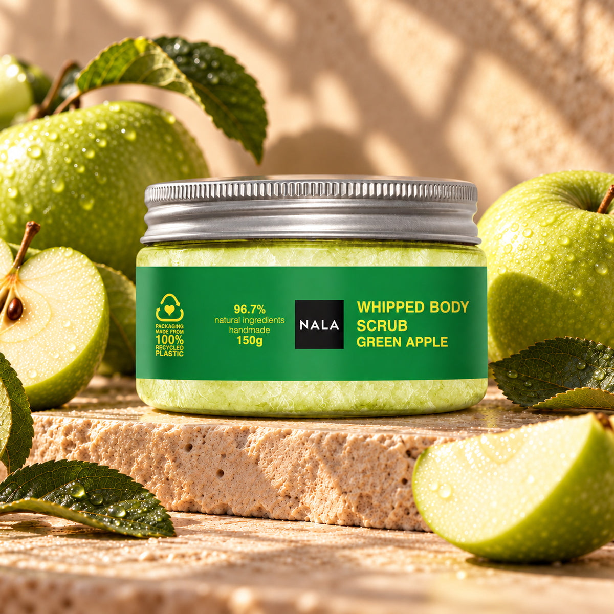 Scrub Zahăr Bezea - Măr Verde
