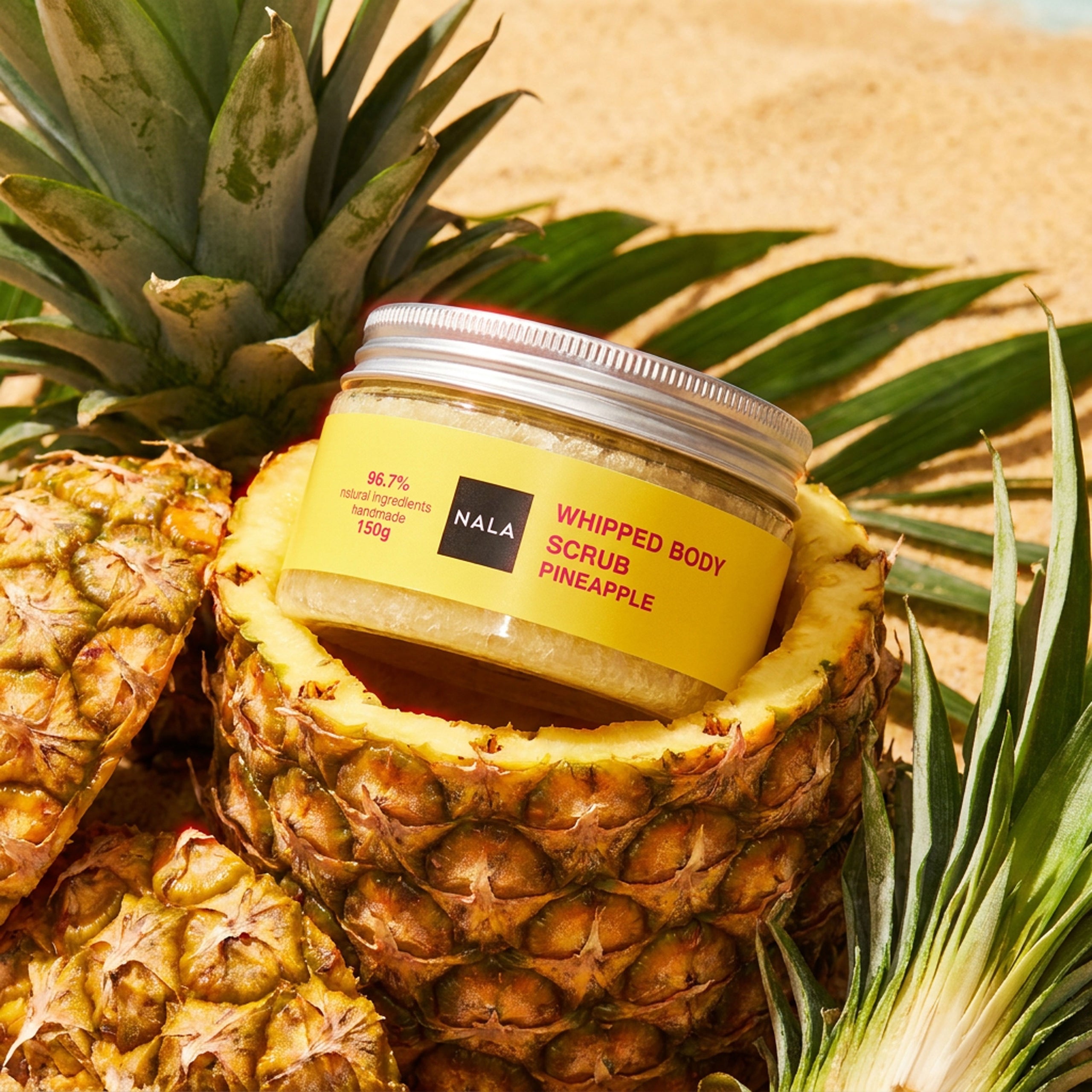 Scrub Zahăr Bezea - Ananas